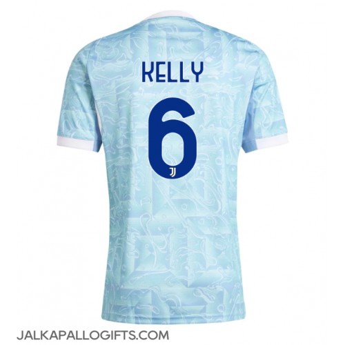Juventus Lloyd Kelly #6 Vieraspaita 2025-26 Lyhythihainen